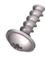 T Drive (6-Lobe) Flange Screws For Plastic